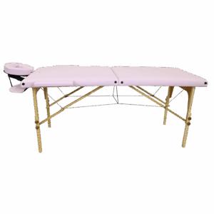 LETTINO DA MASSAGGIO ROSA IN 2 ZONE LEGGERO
