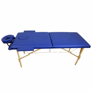 LETTINO DA MASSAGGIO BLU IN 2 ZONE LEGGERO